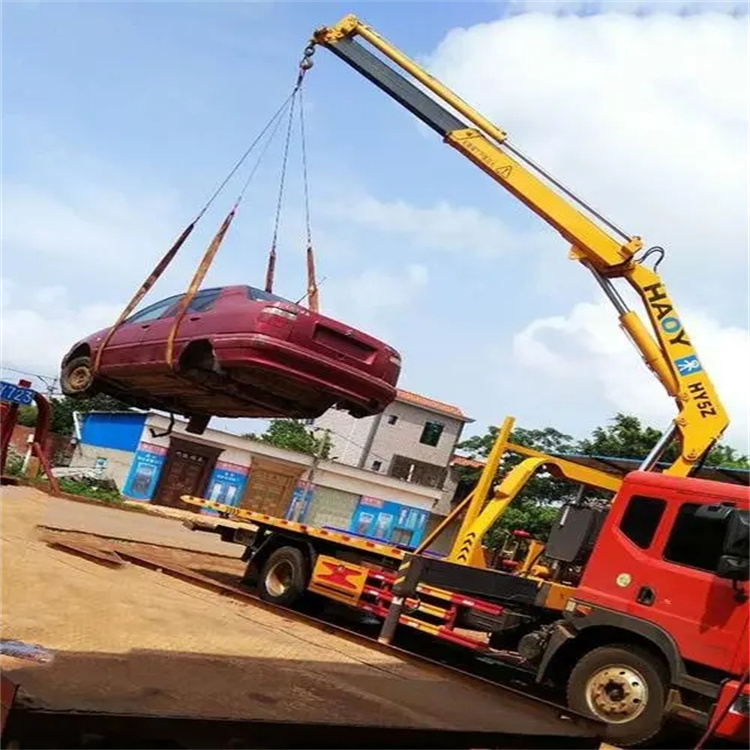 乐清吊车救援小汽车怎么吊